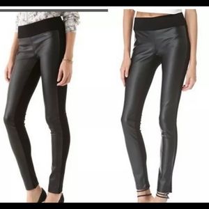 Club Monaco Faux Leather leggings